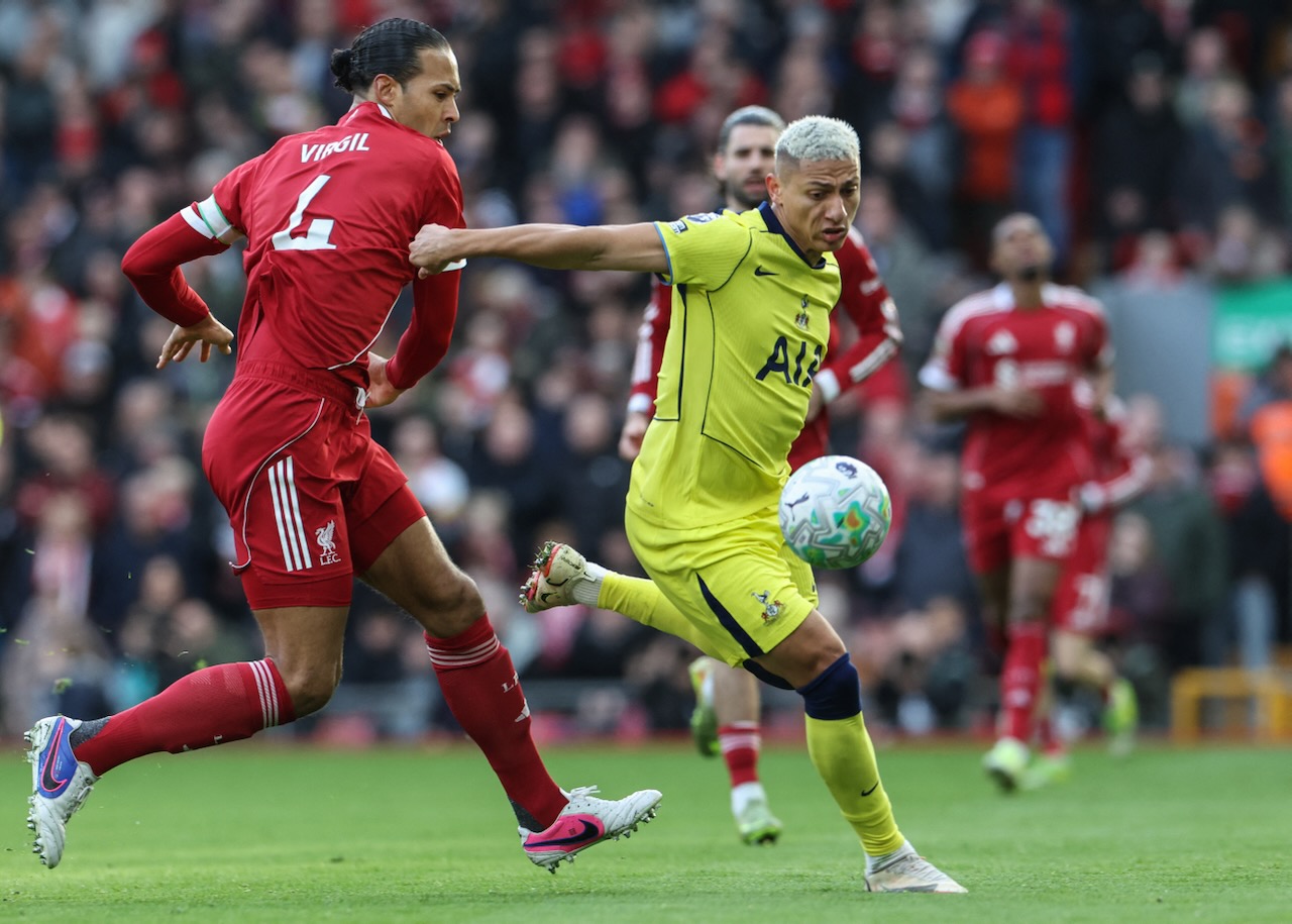 TOTTENHAM SNATCH LATE DRAW AGAINST LIVERPOOL