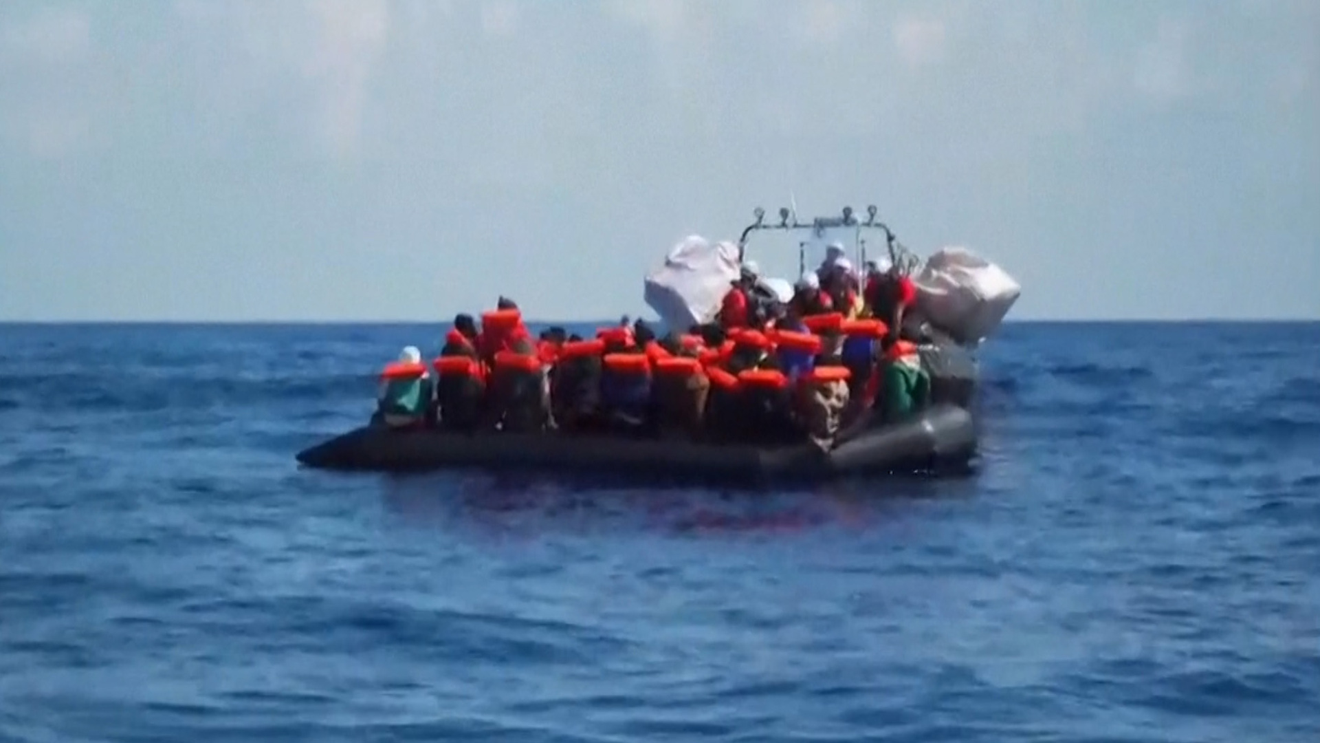 OVER 50 MIGRANTS RESCUED IN CENTRAL MEDITERRANEAN