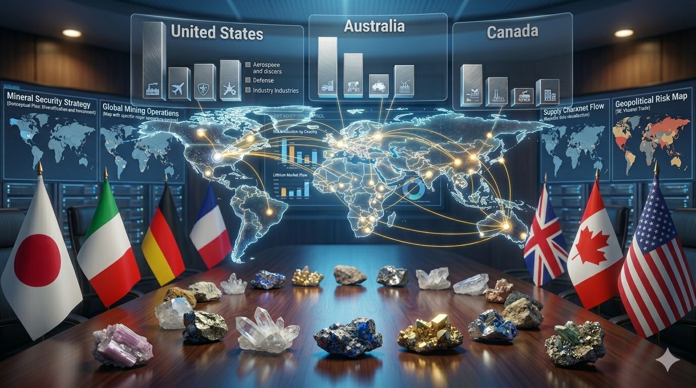 Manufacturers Accelerate Supply-Chain Diversification as G7 Moves to Secure Critical Mineral Access